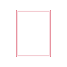 Objects Picture Frames Ikea Silverhojden Frame Large Sketch Style Svg Vector, Free Vectors File